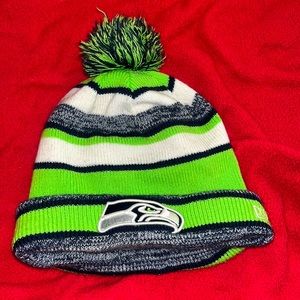 Seahawks beanie